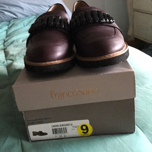 NIB Franco Sarto leather embellished loafer. Similar to Gucci loafer for a steal - Picture 4 of 7